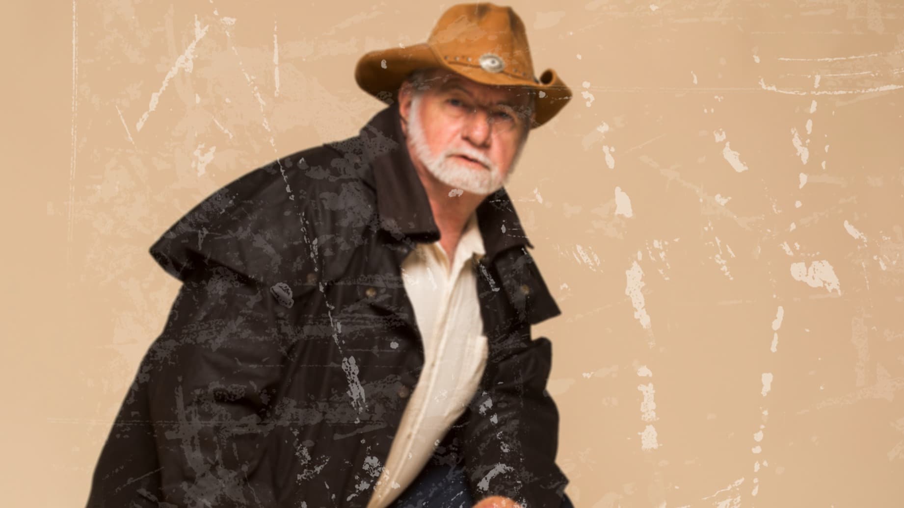 Portrait of Billy Lonas, country songwriter and author